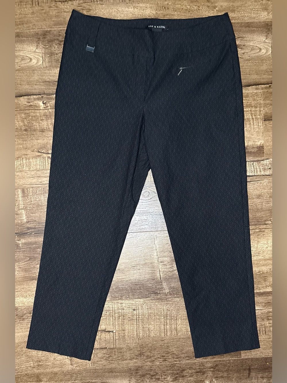Zac & Rachel Black Textured Men’s Dress Pants